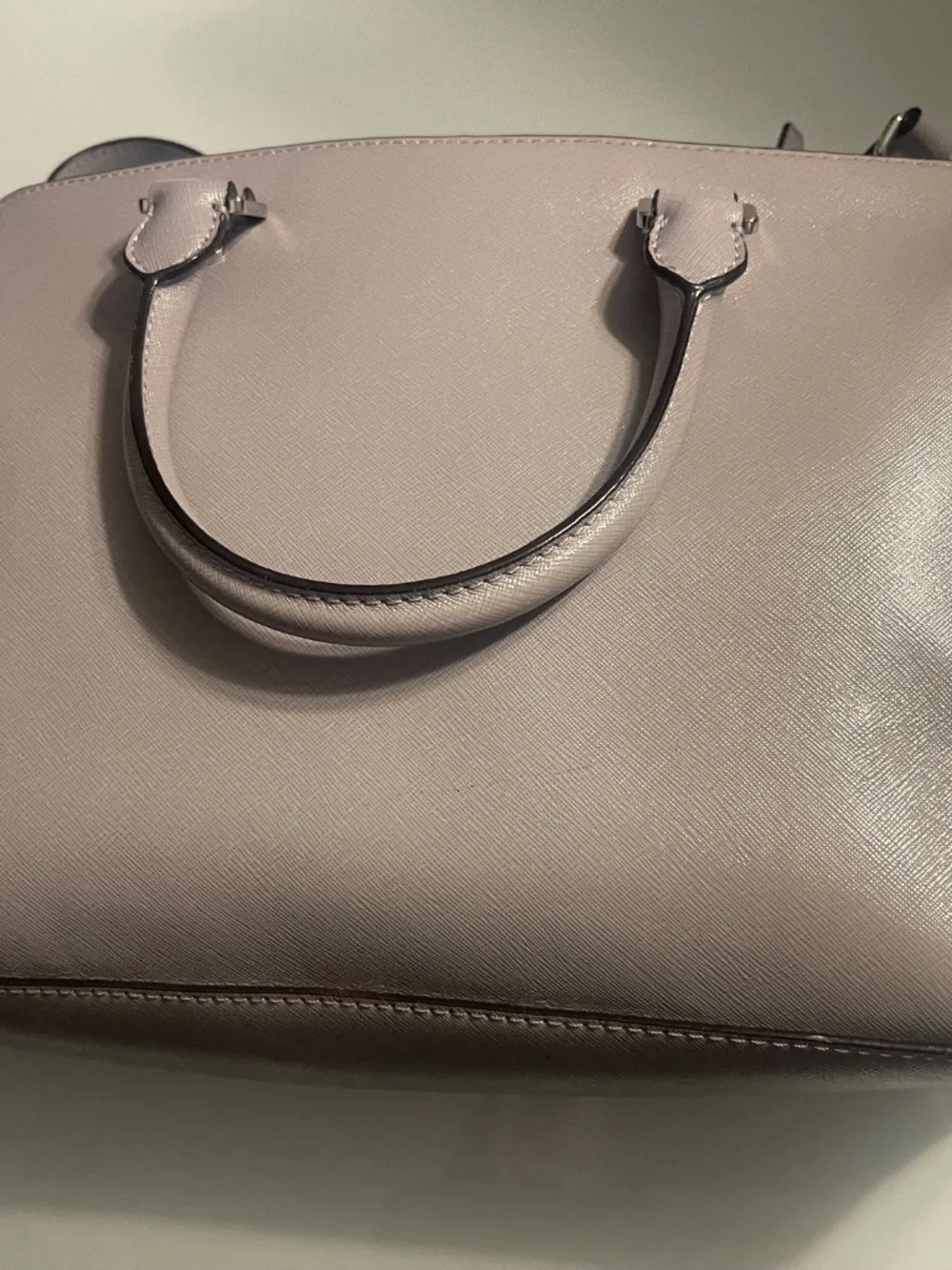 Vintage Michael Kors Savannah Large Satchel Lilac - Excellent Condition